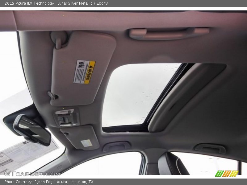 Lunar Silver Metallic / Ebony 2019 Acura ILX Technology
