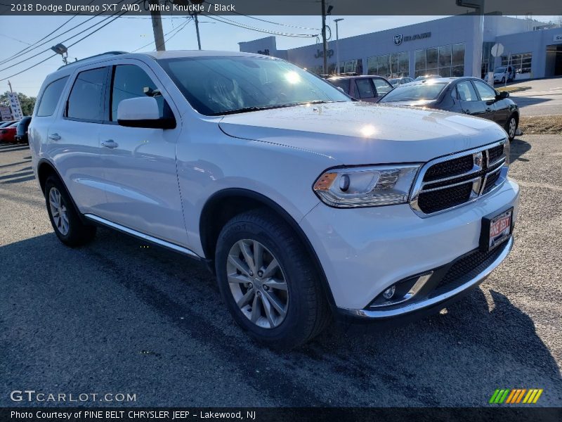 White Knuckle / Black 2018 Dodge Durango SXT AWD