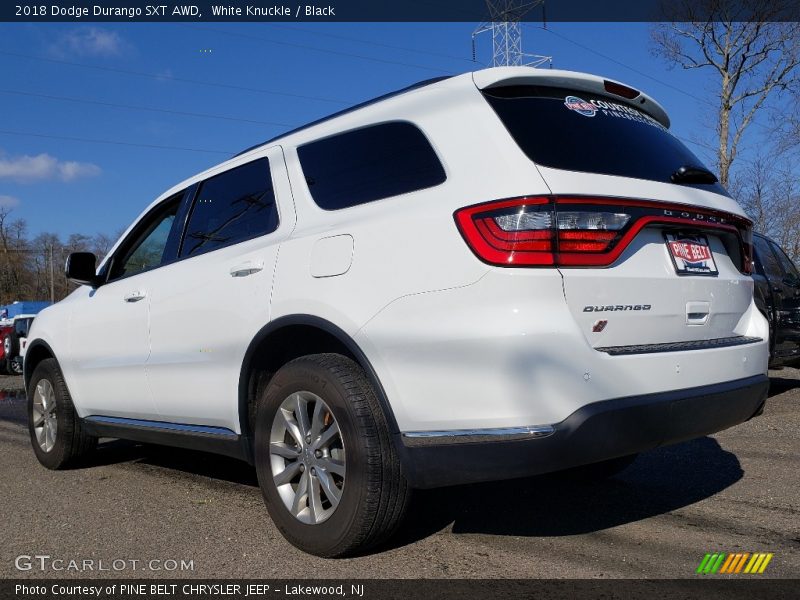 White Knuckle / Black 2018 Dodge Durango SXT AWD