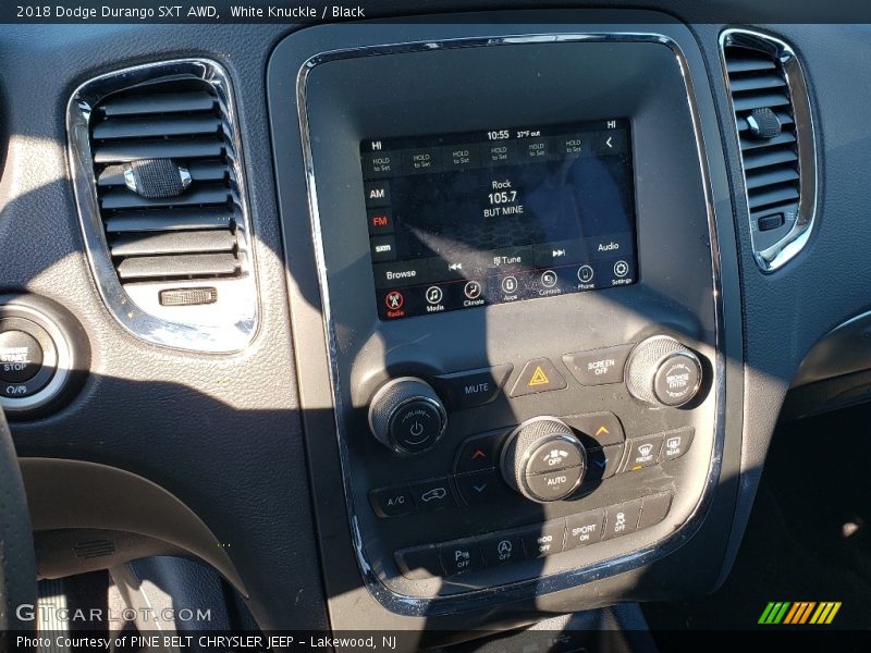 White Knuckle / Black 2018 Dodge Durango SXT AWD