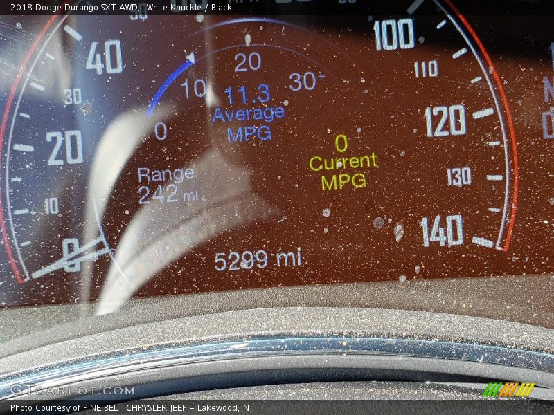White Knuckle / Black 2018 Dodge Durango SXT AWD