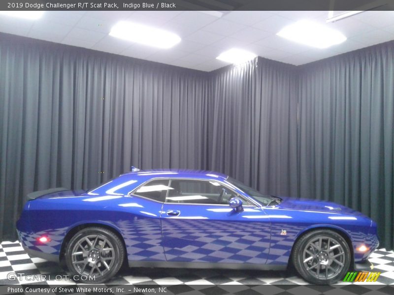 Indigo Blue / Black 2019 Dodge Challenger R/T Scat Pack