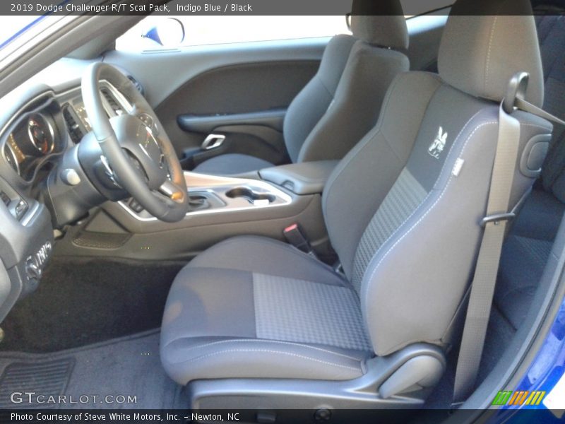 Front Seat of 2019 Challenger R/T Scat Pack