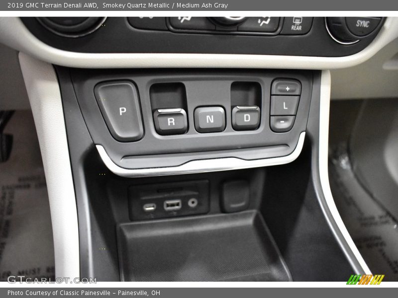 Controls of 2019 Terrain Denali AWD