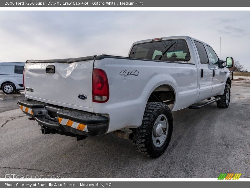 Oxford White / Medium Flint 2006 Ford F350 Super Duty XL Crew Cab 4x4