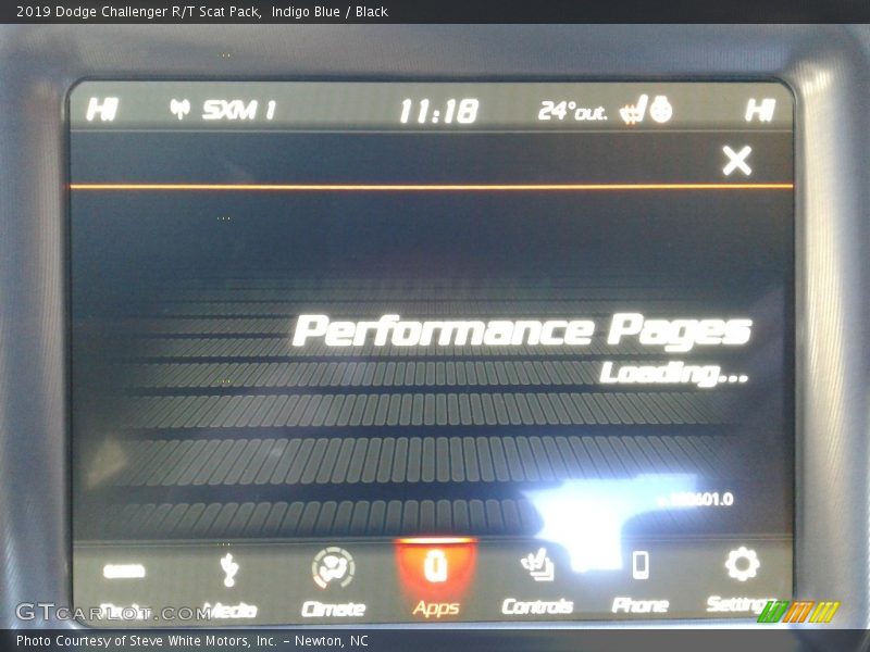 Indigo Blue / Black 2019 Dodge Challenger R/T Scat Pack