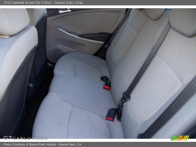 Cyclone Gray / Gray 2013 Hyundai Accent GLS 4 Door