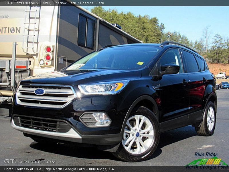 Shadow Black / Charcoal Black 2018 Ford Escape SEL 4WD