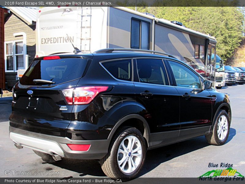 Shadow Black / Charcoal Black 2018 Ford Escape SEL 4WD