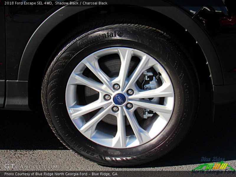 Shadow Black / Charcoal Black 2018 Ford Escape SEL 4WD