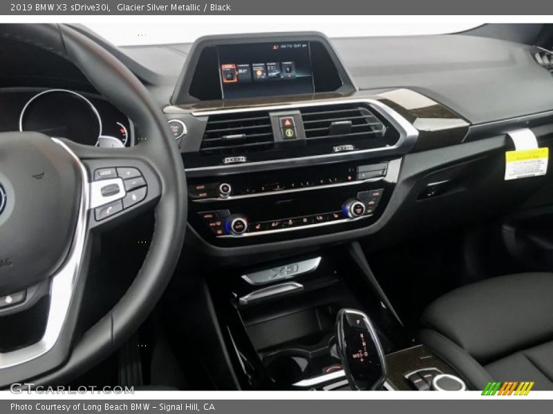 Glacier Silver Metallic / Black 2019 BMW X3 sDrive30i