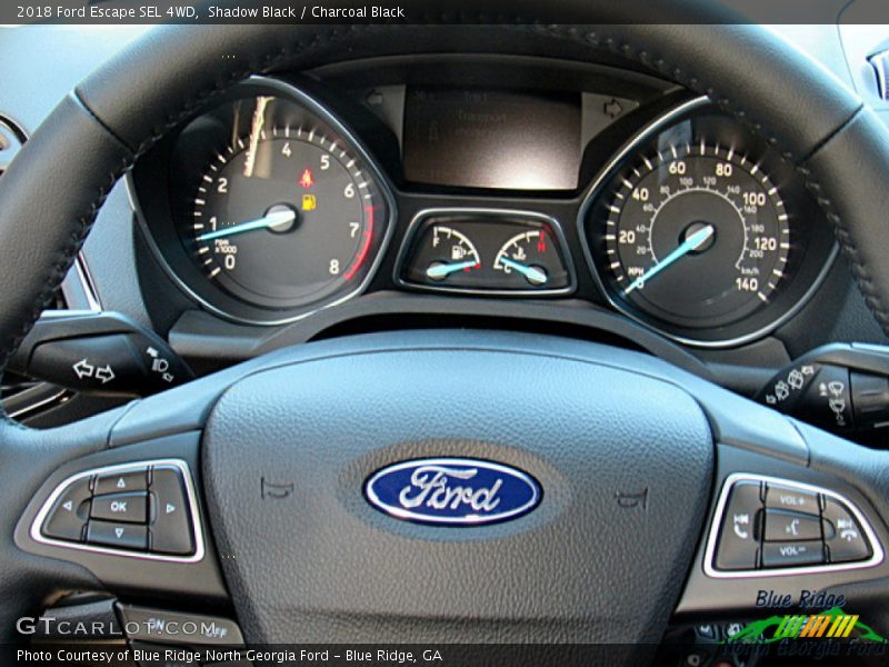 Shadow Black / Charcoal Black 2018 Ford Escape SEL 4WD