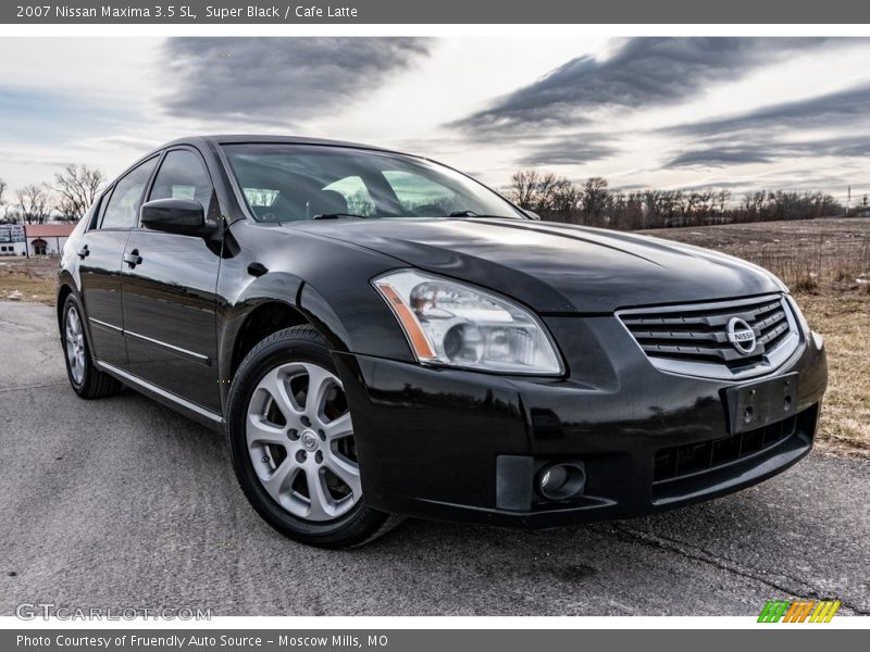 Super Black / Cafe Latte 2007 Nissan Maxima 3.5 SL