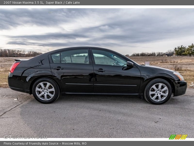 Super Black / Cafe Latte 2007 Nissan Maxima 3.5 SL