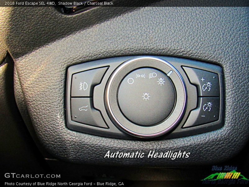Shadow Black / Charcoal Black 2018 Ford Escape SEL 4WD