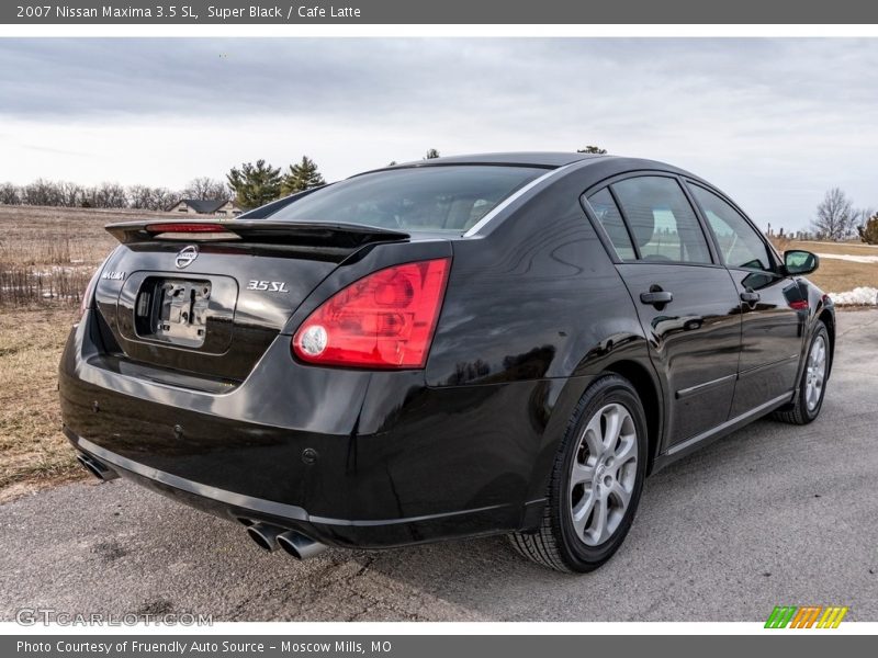 Super Black / Cafe Latte 2007 Nissan Maxima 3.5 SL