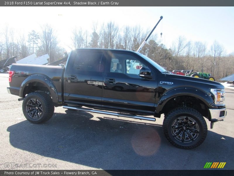 Shadow Black / Earth Gray 2018 Ford F150 Lariat SuperCrew 4x4