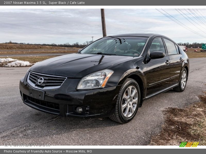 Super Black / Cafe Latte 2007 Nissan Maxima 3.5 SL