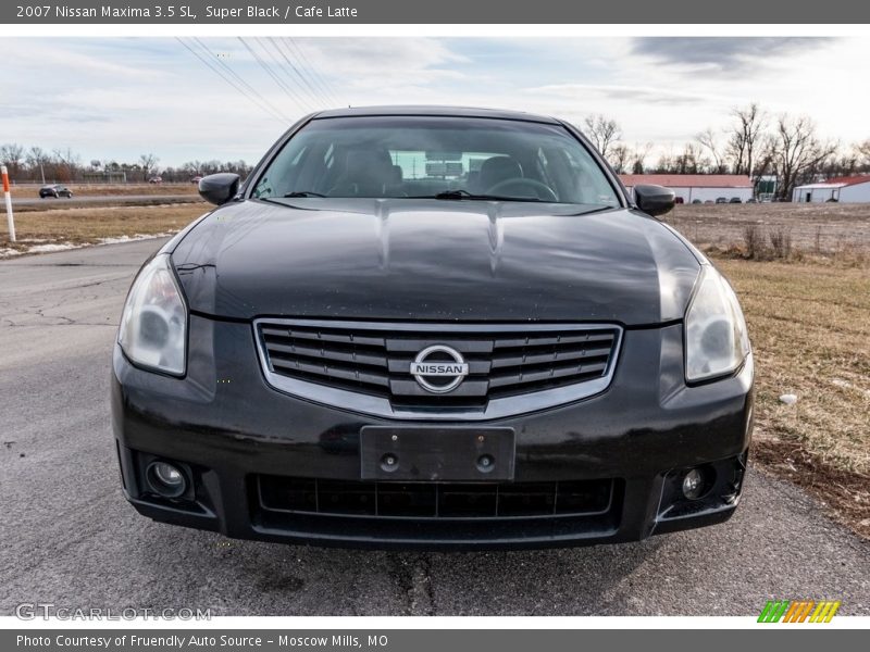 Super Black / Cafe Latte 2007 Nissan Maxima 3.5 SL