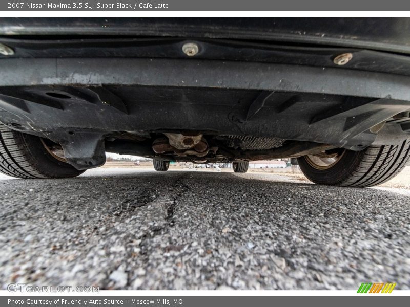Super Black / Cafe Latte 2007 Nissan Maxima 3.5 SL