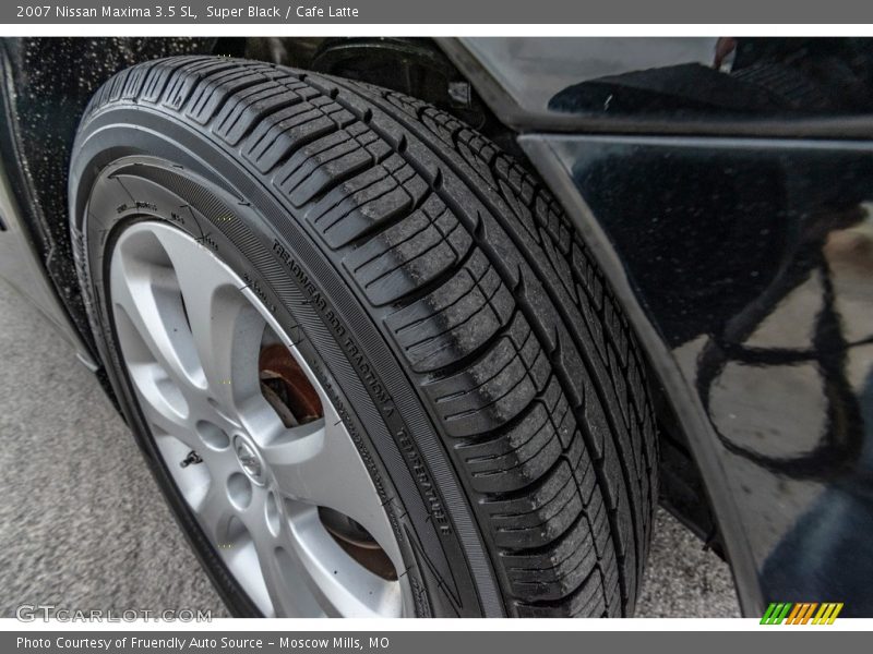 Super Black / Cafe Latte 2007 Nissan Maxima 3.5 SL
