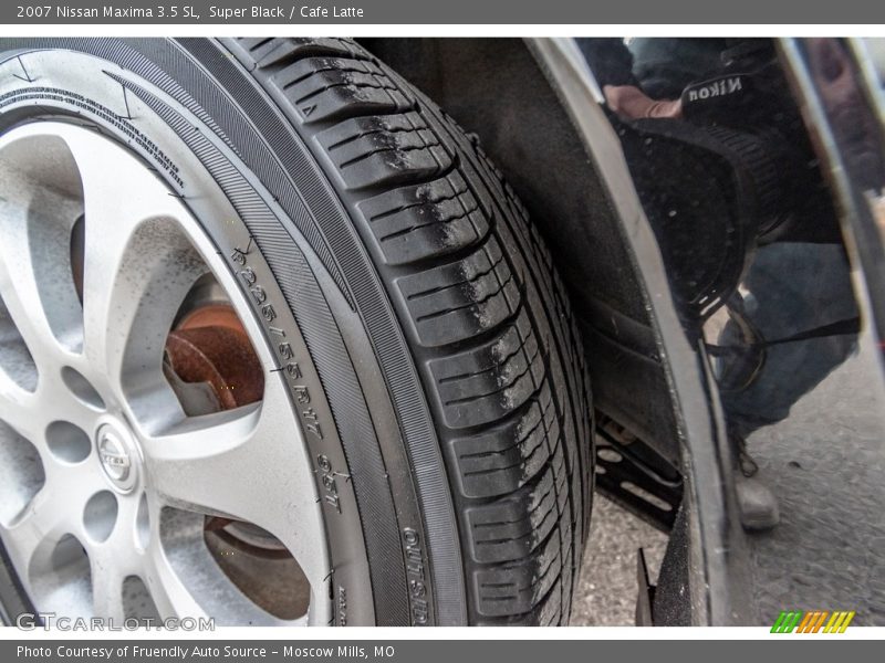 Super Black / Cafe Latte 2007 Nissan Maxima 3.5 SL