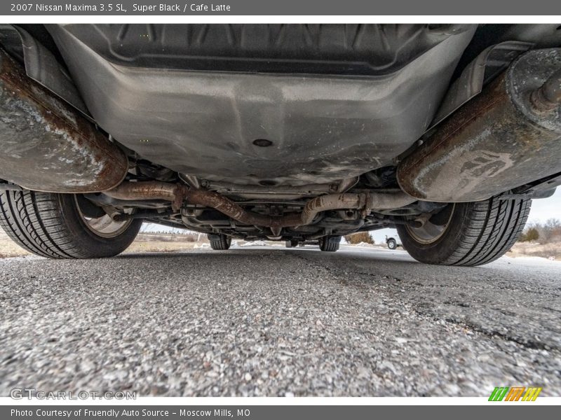 Super Black / Cafe Latte 2007 Nissan Maxima 3.5 SL