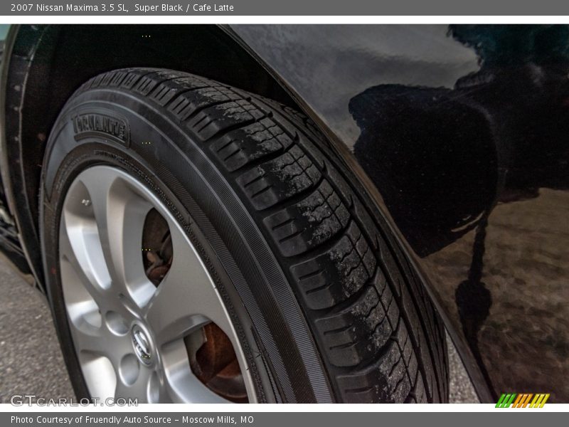 Super Black / Cafe Latte 2007 Nissan Maxima 3.5 SL