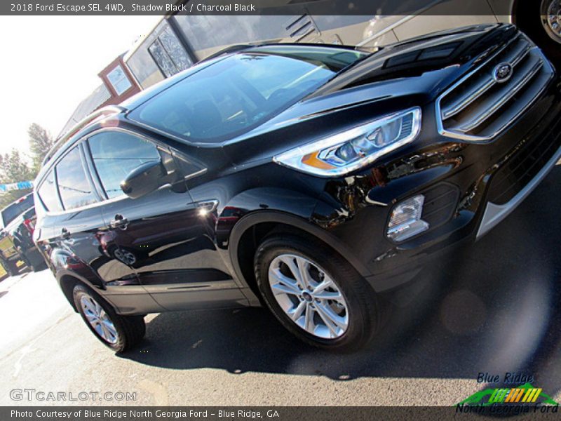 Shadow Black / Charcoal Black 2018 Ford Escape SEL 4WD