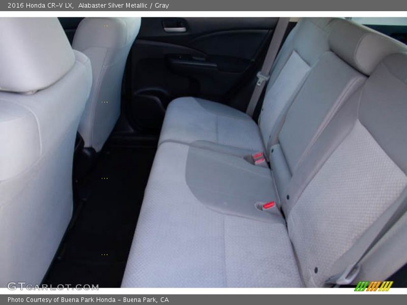 Alabaster Silver Metallic / Gray 2016 Honda CR-V LX