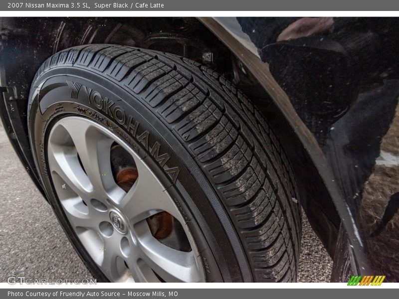 Super Black / Cafe Latte 2007 Nissan Maxima 3.5 SL