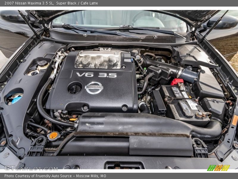 Super Black / Cafe Latte 2007 Nissan Maxima 3.5 SL