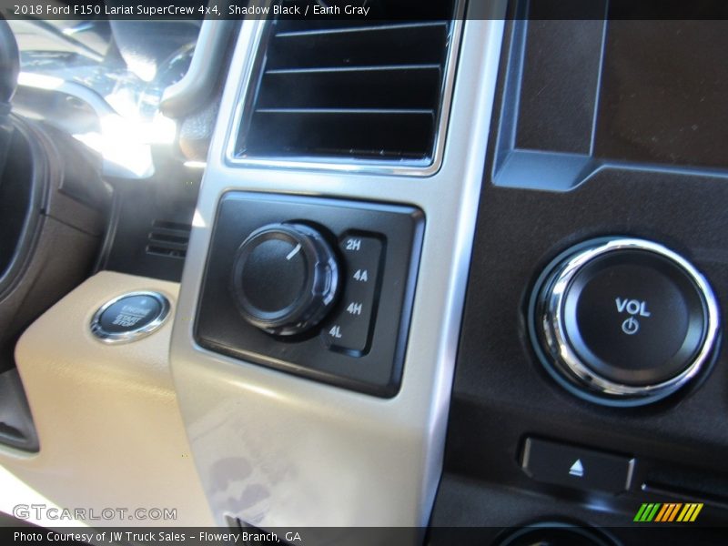 Shadow Black / Earth Gray 2018 Ford F150 Lariat SuperCrew 4x4