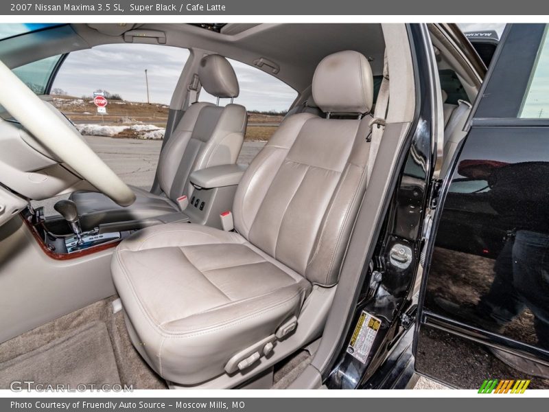 Super Black / Cafe Latte 2007 Nissan Maxima 3.5 SL