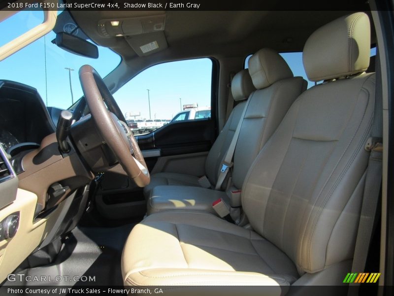 Shadow Black / Earth Gray 2018 Ford F150 Lariat SuperCrew 4x4