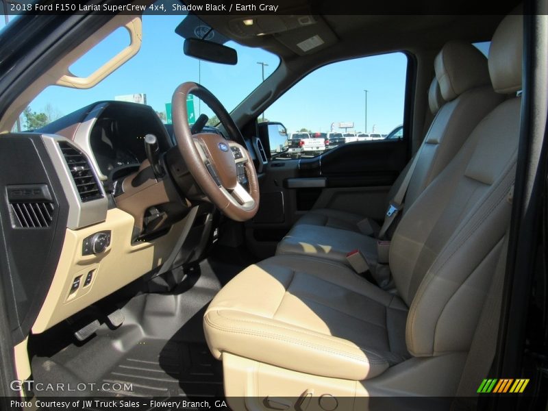 Shadow Black / Earth Gray 2018 Ford F150 Lariat SuperCrew 4x4