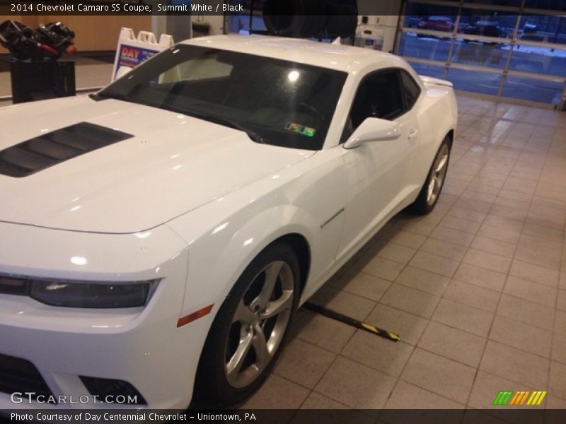 Summit White / Black 2014 Chevrolet Camaro SS Coupe