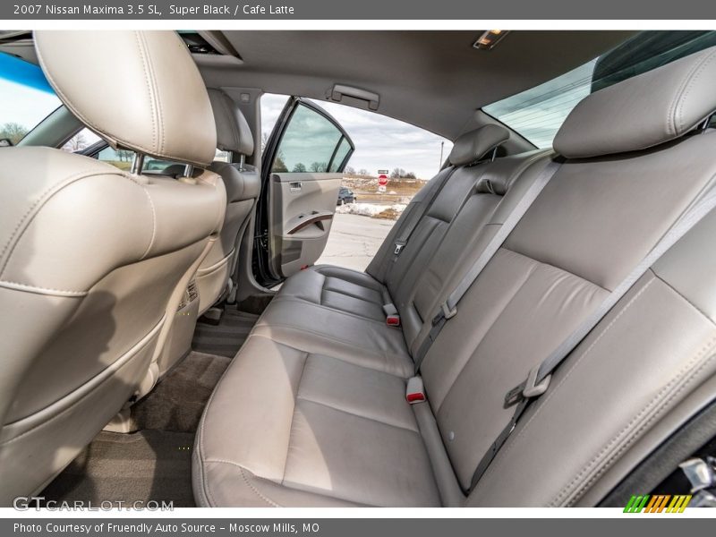 Super Black / Cafe Latte 2007 Nissan Maxima 3.5 SL