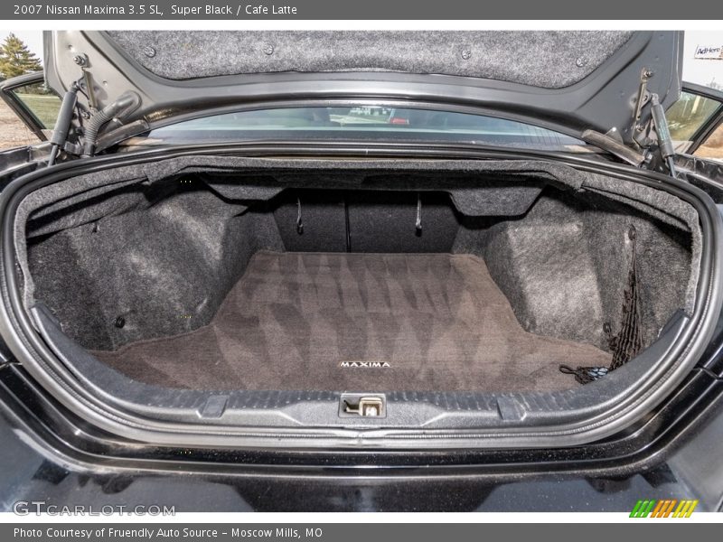 Super Black / Cafe Latte 2007 Nissan Maxima 3.5 SL