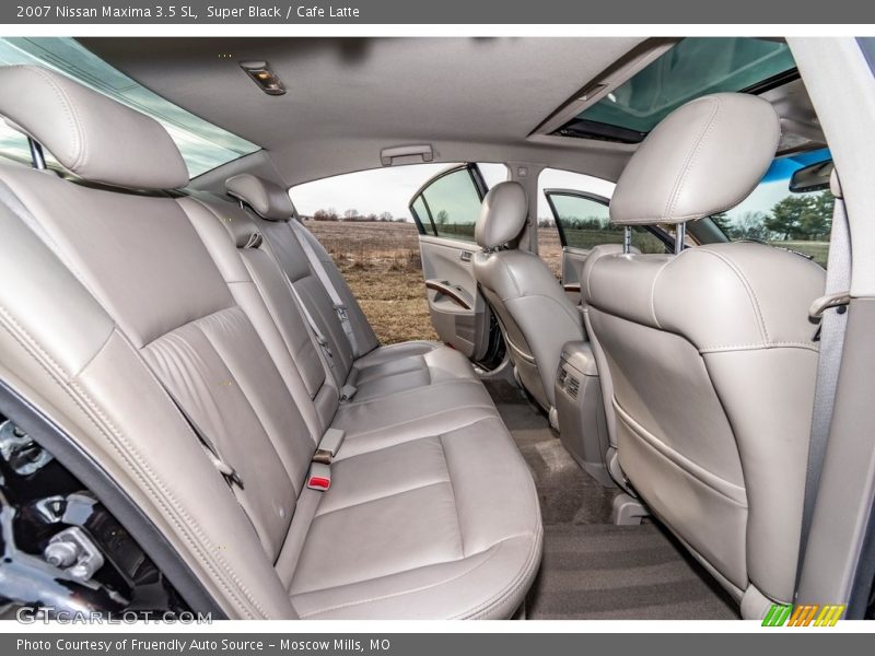 Super Black / Cafe Latte 2007 Nissan Maxima 3.5 SL