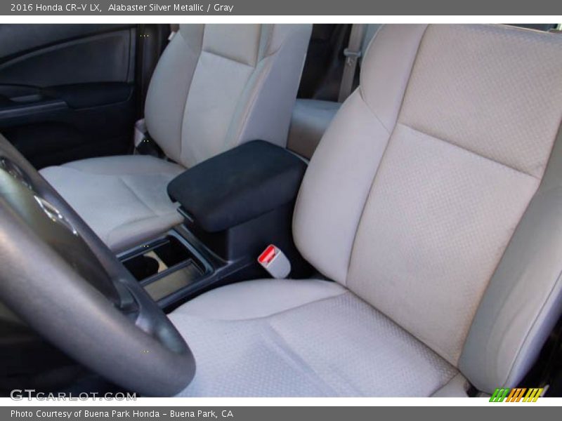 Alabaster Silver Metallic / Gray 2016 Honda CR-V LX