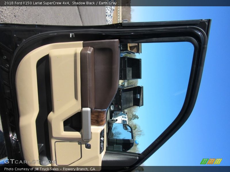 Shadow Black / Earth Gray 2018 Ford F150 Lariat SuperCrew 4x4