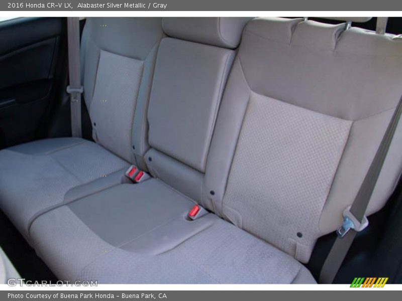 Alabaster Silver Metallic / Gray 2016 Honda CR-V LX