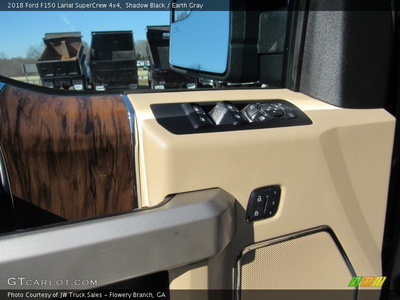 Shadow Black / Earth Gray 2018 Ford F150 Lariat SuperCrew 4x4