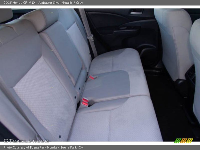 Alabaster Silver Metallic / Gray 2016 Honda CR-V LX