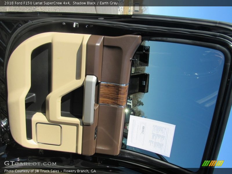 Shadow Black / Earth Gray 2018 Ford F150 Lariat SuperCrew 4x4