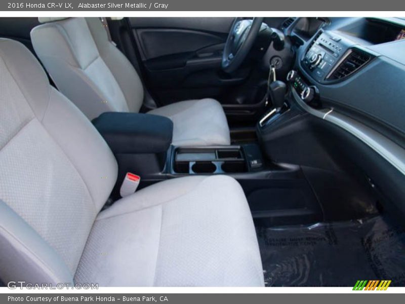 Alabaster Silver Metallic / Gray 2016 Honda CR-V LX