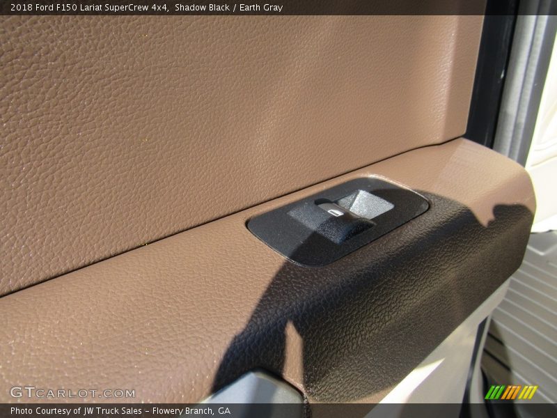 Shadow Black / Earth Gray 2018 Ford F150 Lariat SuperCrew 4x4