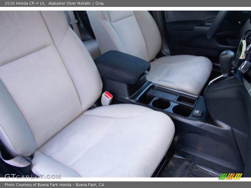 Alabaster Silver Metallic / Gray 2016 Honda CR-V LX