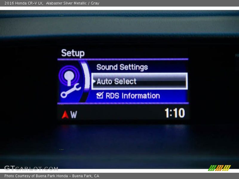 Alabaster Silver Metallic / Gray 2016 Honda CR-V LX